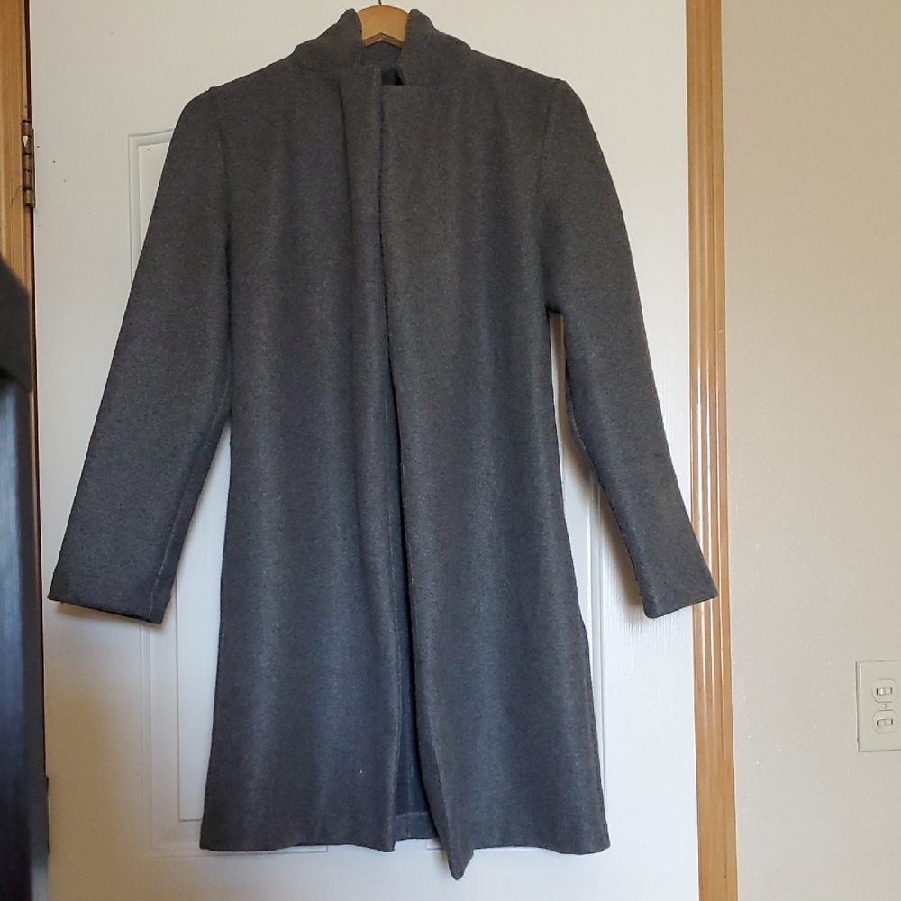 Love Tree Gray Pea Coat